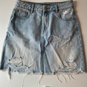 Dynamite denim skirt